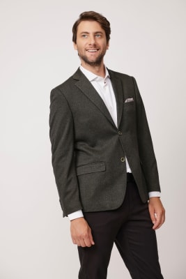 BLAZER SPIGOLATI VERDE