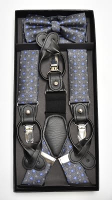 SUSPENSOR CON PAÑUELO Y HUMITA GRIS 21