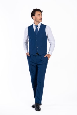 GILET MINIMAT COBALTO