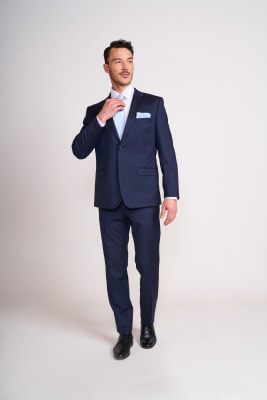 AMBO BOLONIA WOOL BLEND W5 NAVY1