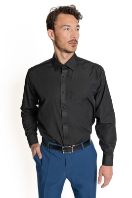 CAMISA BASIC 5248 NEGRA