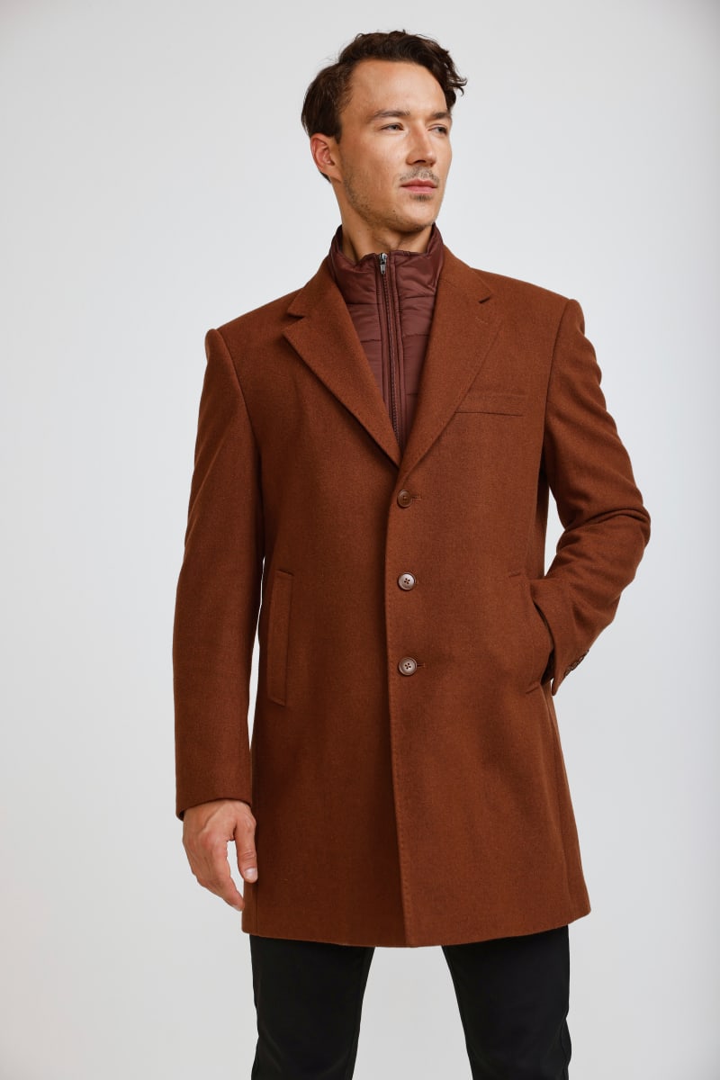 ABRIGO MILAN W6 CAMEL