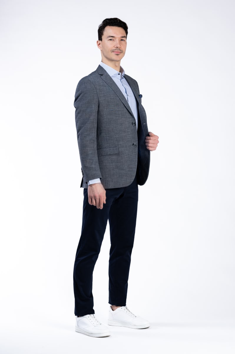 BLAZER LUCCA SS23-24 GREY