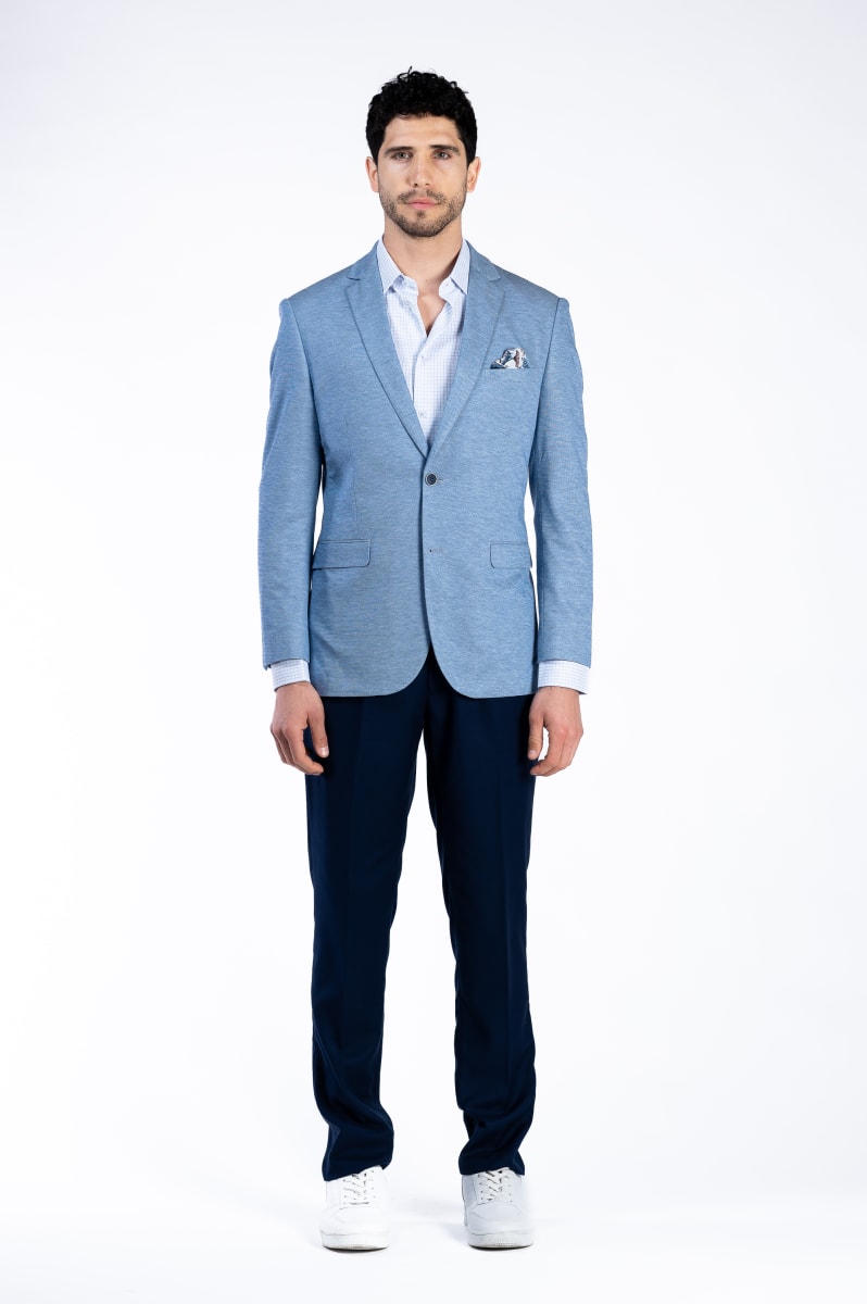 BLAZER FIORENTINA LT BLUE