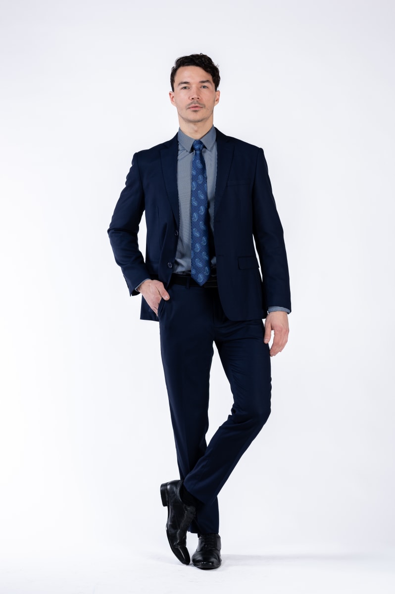 AMBO WOOL BLEND AZUL 2