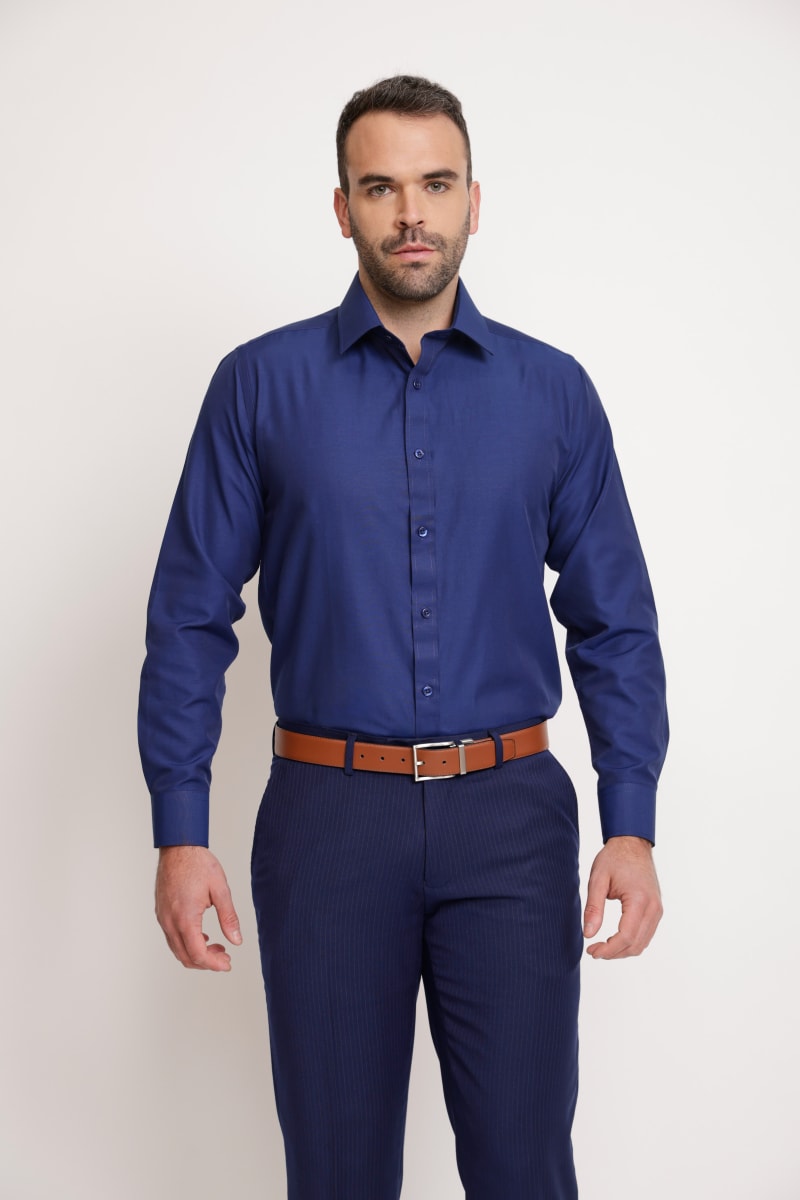 CAMISA BASIC 5248 AZUL