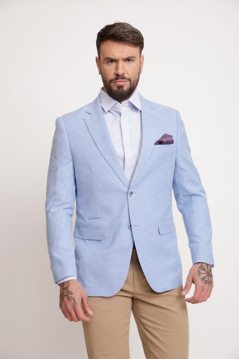 BLAZER VITTORIO LT BLUE