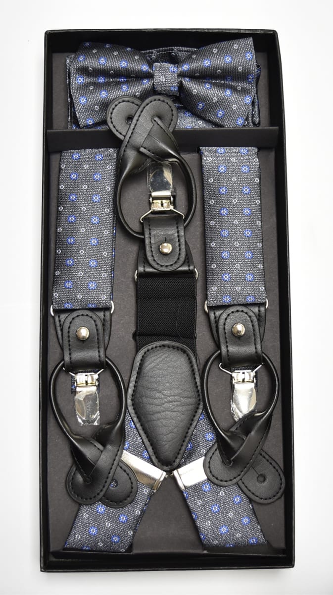 SUSPENSOR CON PAÑUELO Y HUMITA GRIS 2