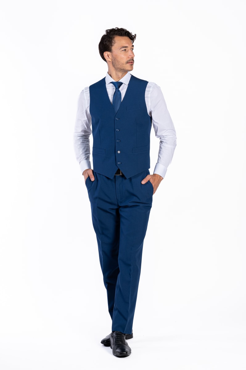 GILET MINIMAT COBALTO