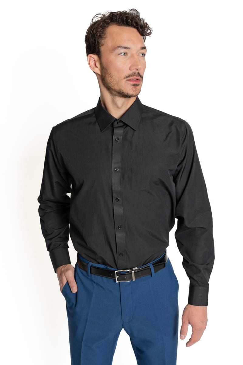 CAMISA BASIC 5248 NEGRA