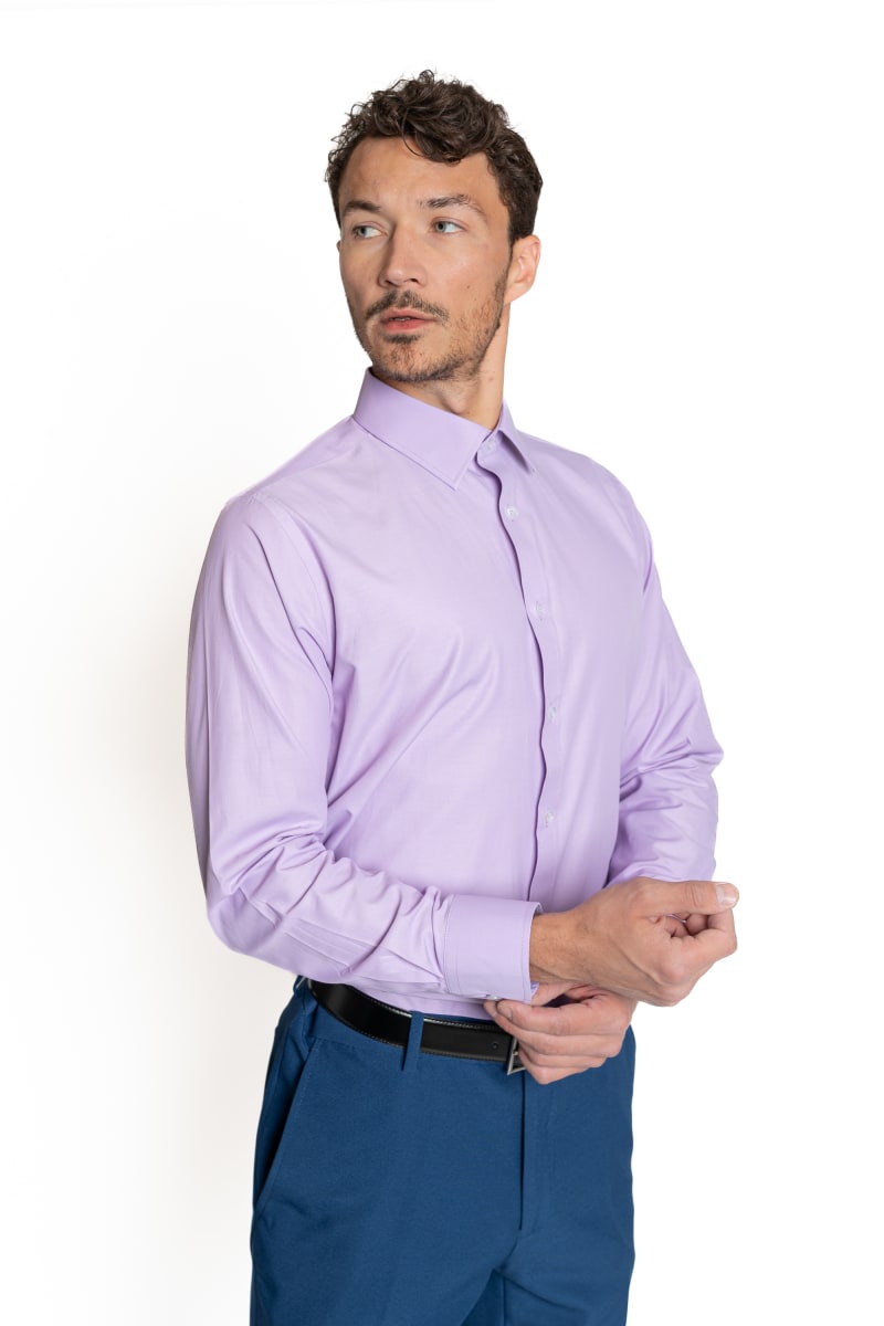 CAMISA BASIC 5248 LILA