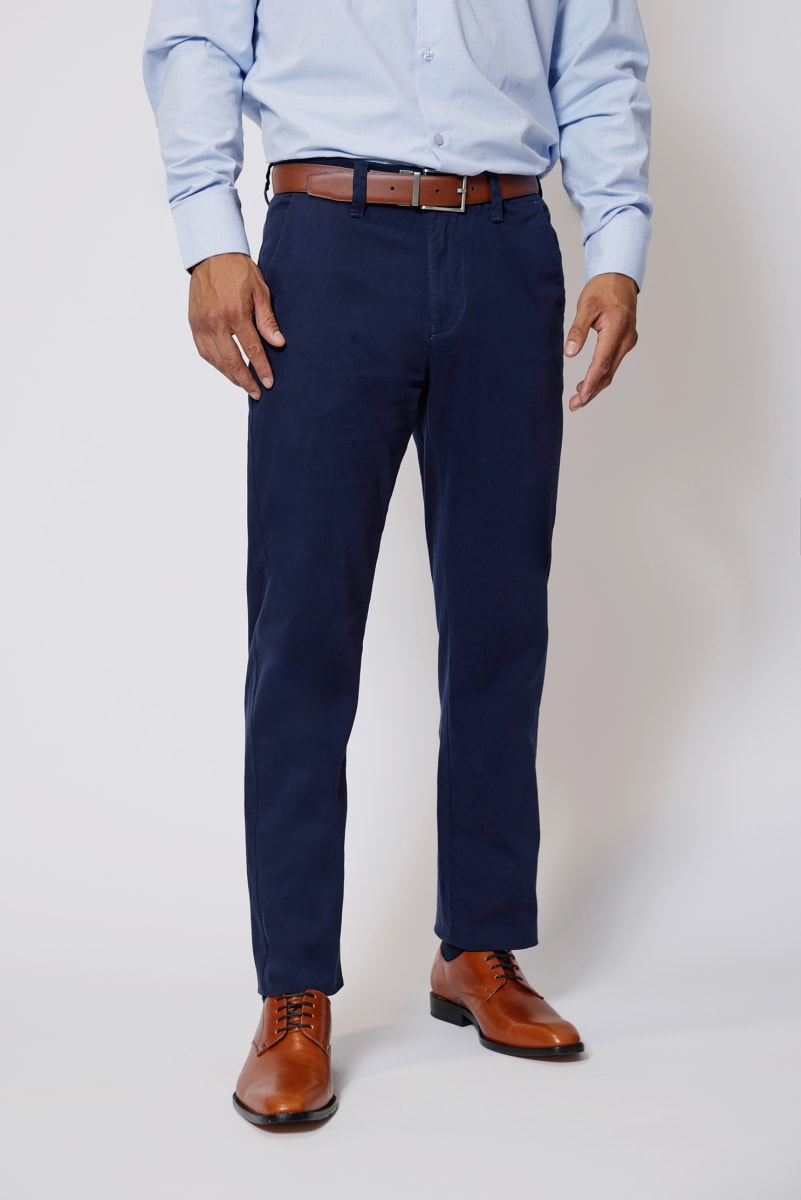 PANTALÓN ALGODÓN SPANDEX NAVY