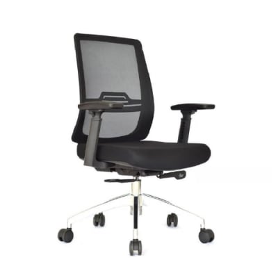Silla de Oficina Gerente Think BA Negro möbelArt