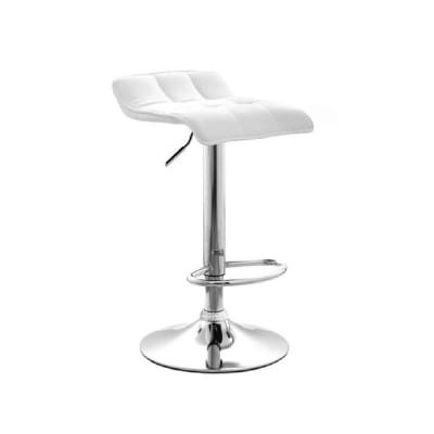 Silla Bar Brand II giratoria PU MSA Blanco möbelArt