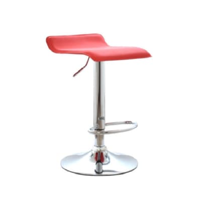 Silla Bar Brand giratoria PU MSA Rojo möbelArt
