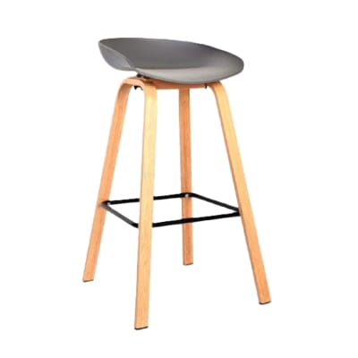 Silla Bar Misuri MSA Gris möbelArt