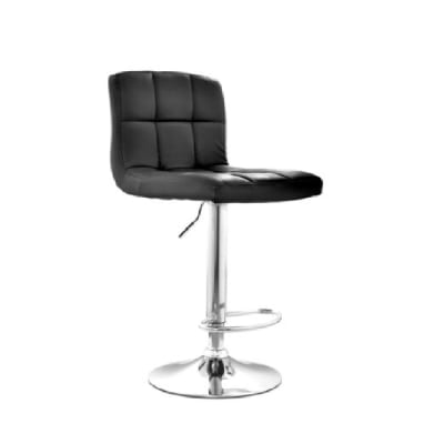 Silla Bar Nill giratoria PU MSA Negro möbelArt
