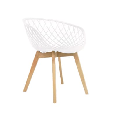 Silla de Diseño Alma Blanco möbelArt