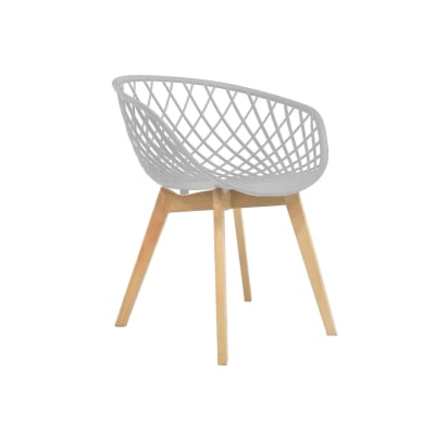 Silla de Diseño Alma Gris möbelArt