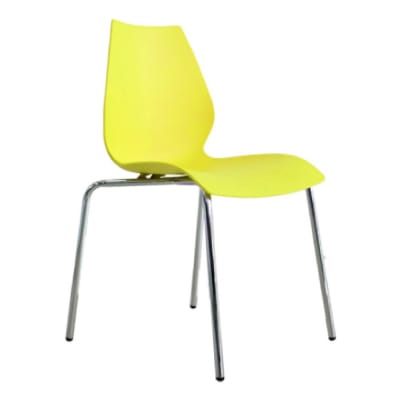 Silla de Diseño Brenda SR Amarillo möbelArt