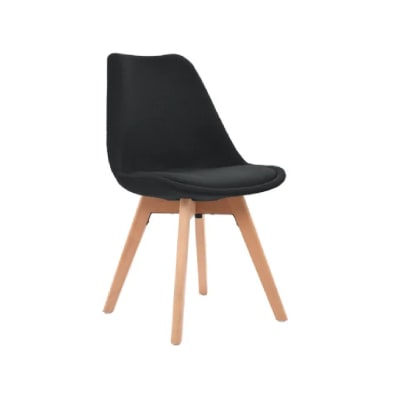 Silla de Diseño Ghost MSA Negro möbelArt