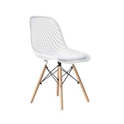 Silla de Diseño Nordic MSA Blanco MobelArt