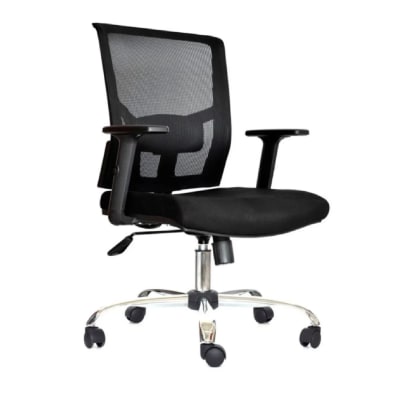 Silla de Oficina Ejecutiva Delphi Base Cromada (B regulables) möbelArt