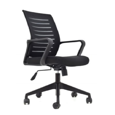 Silla de Oficina Ejecutiva Onix BN Negro möbelArt