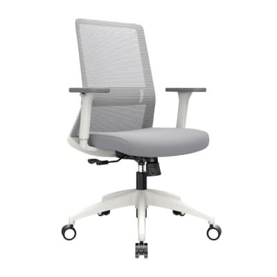 Silla de Oficina Gerente Twist BN Gris Ergonómica möbelArt