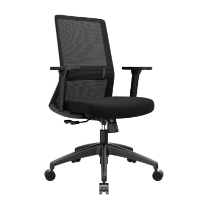 Silla de Oficina Gerente Twist BN Negro Ergonómica möbelArt