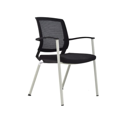 Silla de Oficina Visita Amia Negro möbelArt