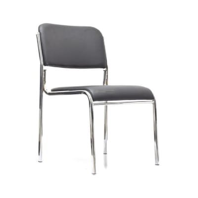 Silla de Oficina Visita Loft PU Negro möbelArt