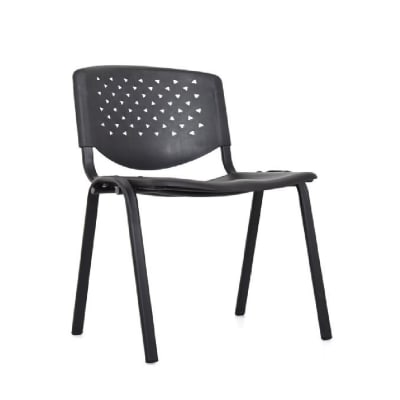 Silla de Oficina Interlocutor Prisma BN Negro MobelArt