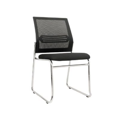 Silla de Oficina Visita Zen Malla Negro möbelArt