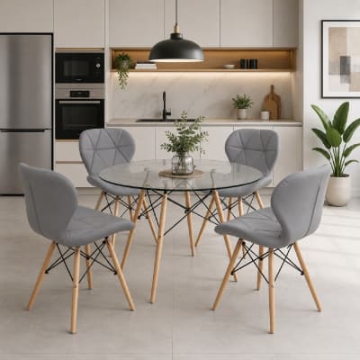 Juego de Comedor Mariposa PU möbelArt