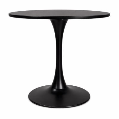 Mesa Oslo MDF 80 cm Negro möbelArt