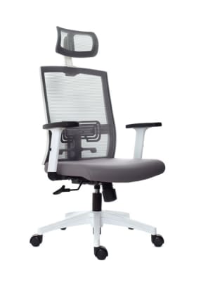 Silla de Oficina Presidente Monk BN Gris Ergonómica möbelArt