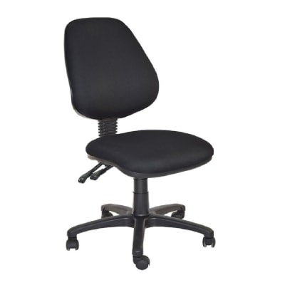 Silla de Oficina Operativa Rudy Alta BN Negro möbelArt