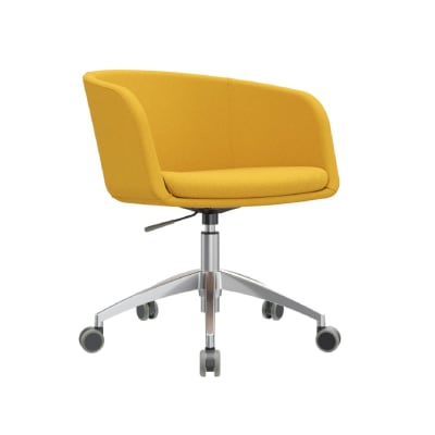 Poltrona Boom Giratoria Amarillo möbelArt