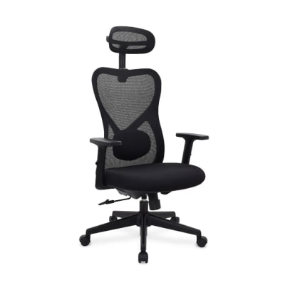 Silla de Oficina Presidente Bug Negro möbelArt