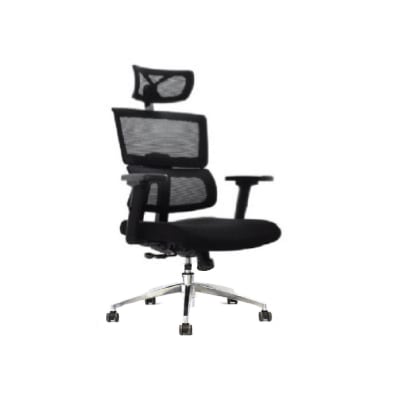 Silla de Oficina Presidente Flip B3D Negro Ergonómica möbelArt