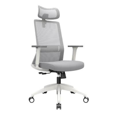 Silla de Oficina Presidente Twist BN Gris Ergonómica möbelArt