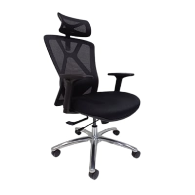 Silla para Oficina Presidente Yak Negro Ergonómica möbelArt