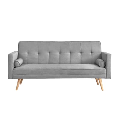 Sofá Cama Venecia Textil Gris Claro möbelArt