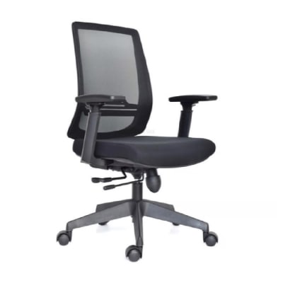 Silla de Oficina Gerente Think BN Negro möbelArt