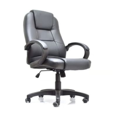 Silla de Oficina Presidente Megan Negro möbelArt