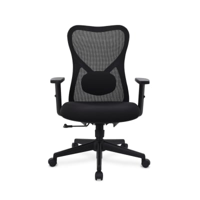Silla de Oficina Gerente Bug Negro möbelArt