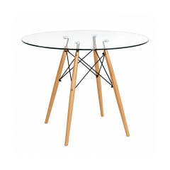 Mesa Eames Vidrio 100 cm möbelArt