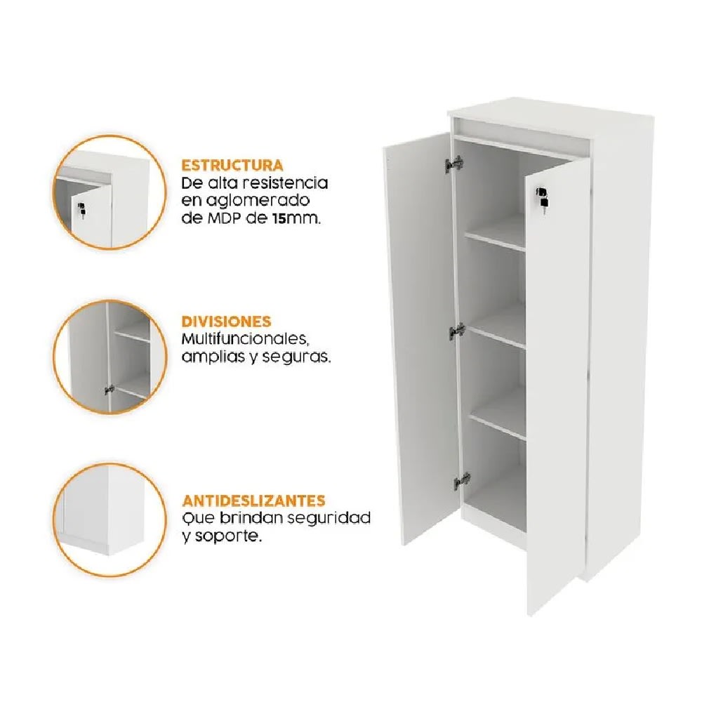 Archivador Bilbao Blanco möbelArt2