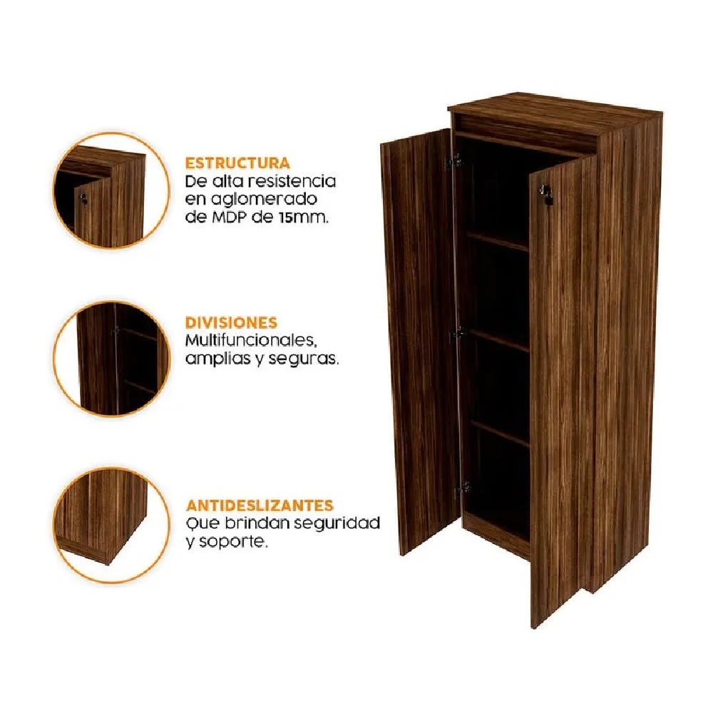 Archivador Bilbao Nogal möbelArt2